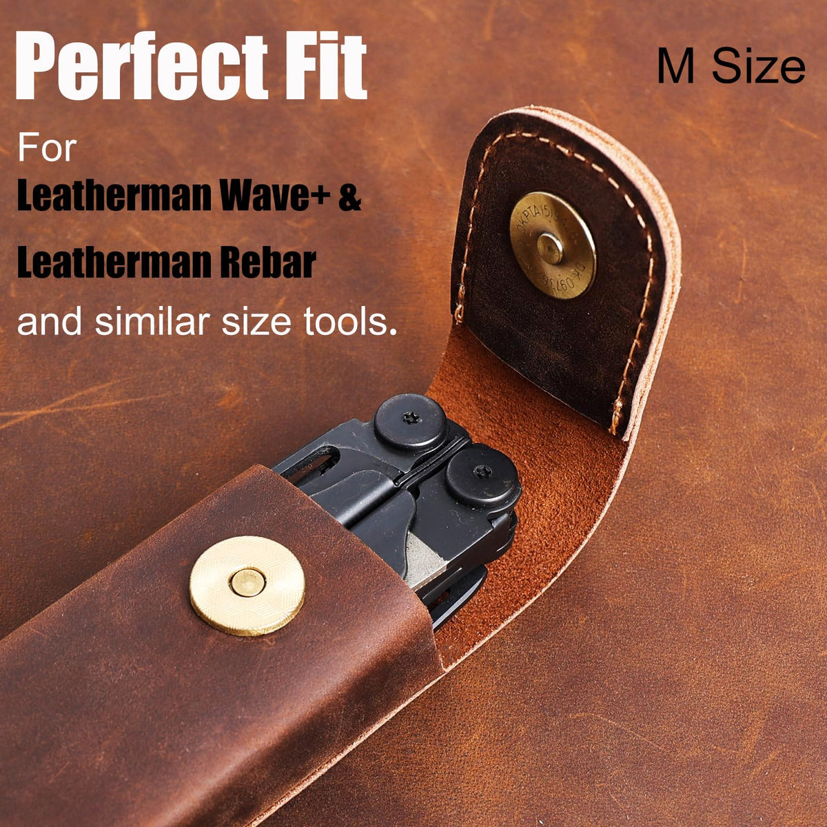 Riveted belt loop keeps the pouch attached to belts up to 2 inches.