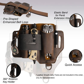 Topstache 360-degree key holder keeps car keys secure and accessible