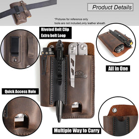 Topstache open-design multitool pouch enables fast item retrieval on the go.