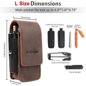 Topstache vertical carry clip enables easy belt-free access