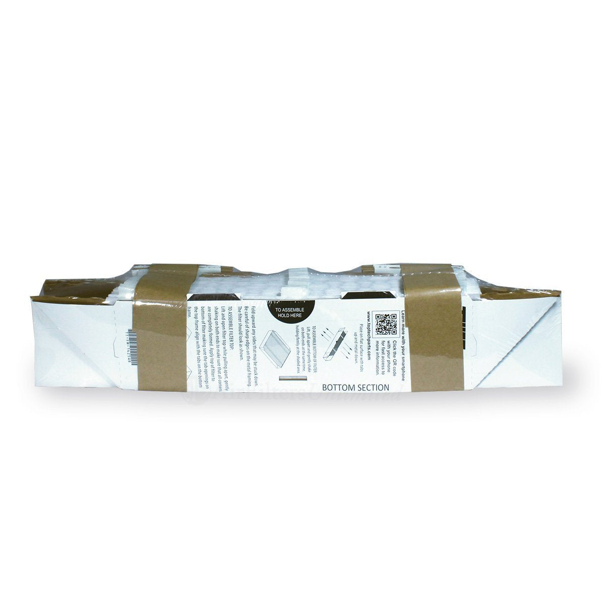 OEM replacement filter for TechPure TT MAC-1625 with actual size 15.375 x 24.375 x 3.75 inches