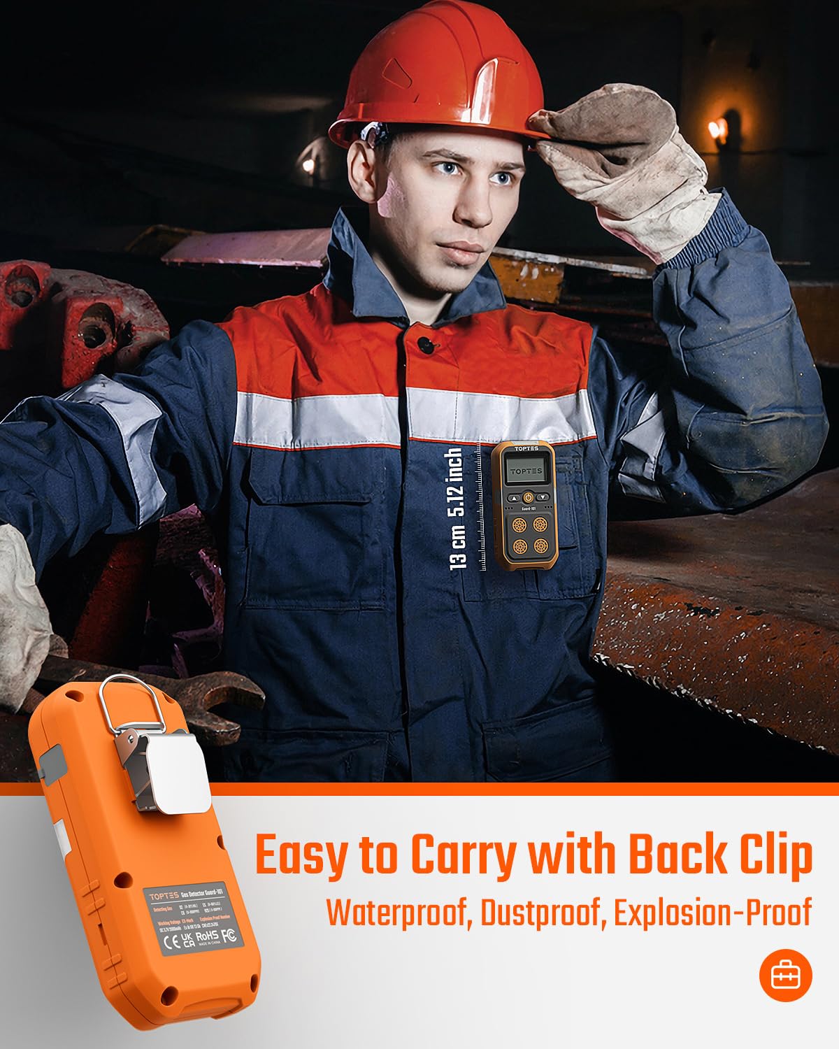 TopTes Guard-101 rugged housing is waterproof and dustproof