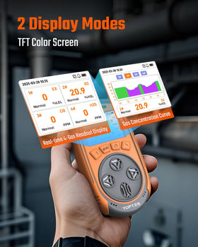 TopTes Guard-863Pro USB data export to log alarms and calibration for compliance