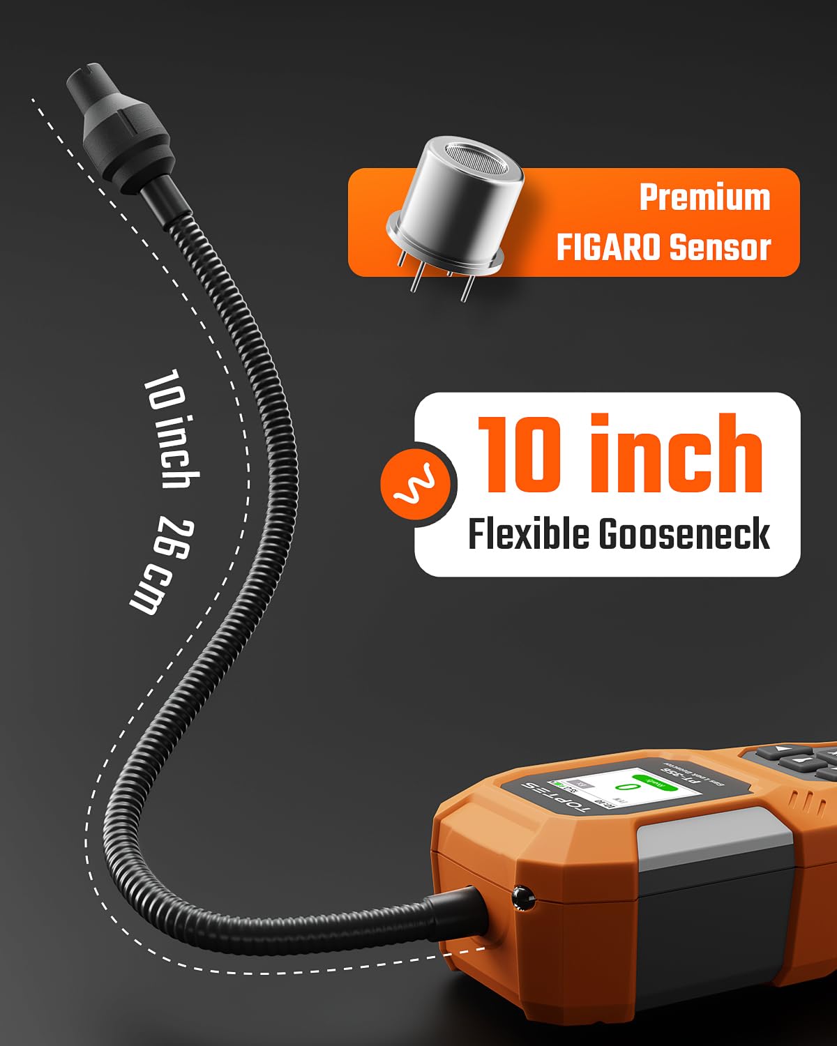 TopTes PT-356 historical data graph supports trend analysis on demand.
