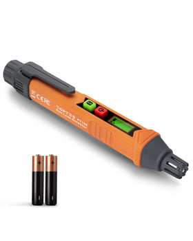 TOPTES PT199 front view of gas detector for home safety and quick readings