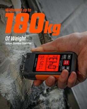 TOPTES TS-630 2.25-inch LCD provides clear moisture data anywhere