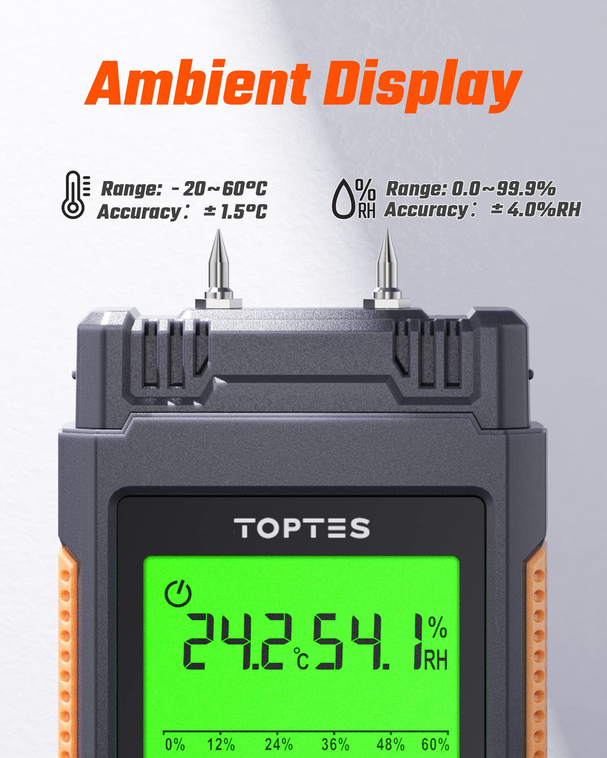 TOPTES TS-630 battery-powered with auto shut-off to save energy