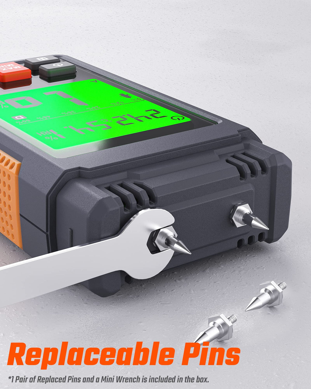 TOPTES TS-630 seven calibration scales for wood and building materials