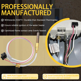 TOPVOP auto pilot burner ignition nozzle ensures better flame contact