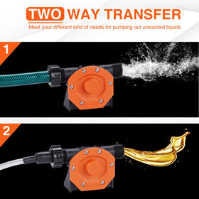 TOPWAY clear oil suction tube used for light oil transfer.