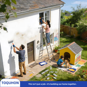 TOQUHON masking tape pack for clean lines.