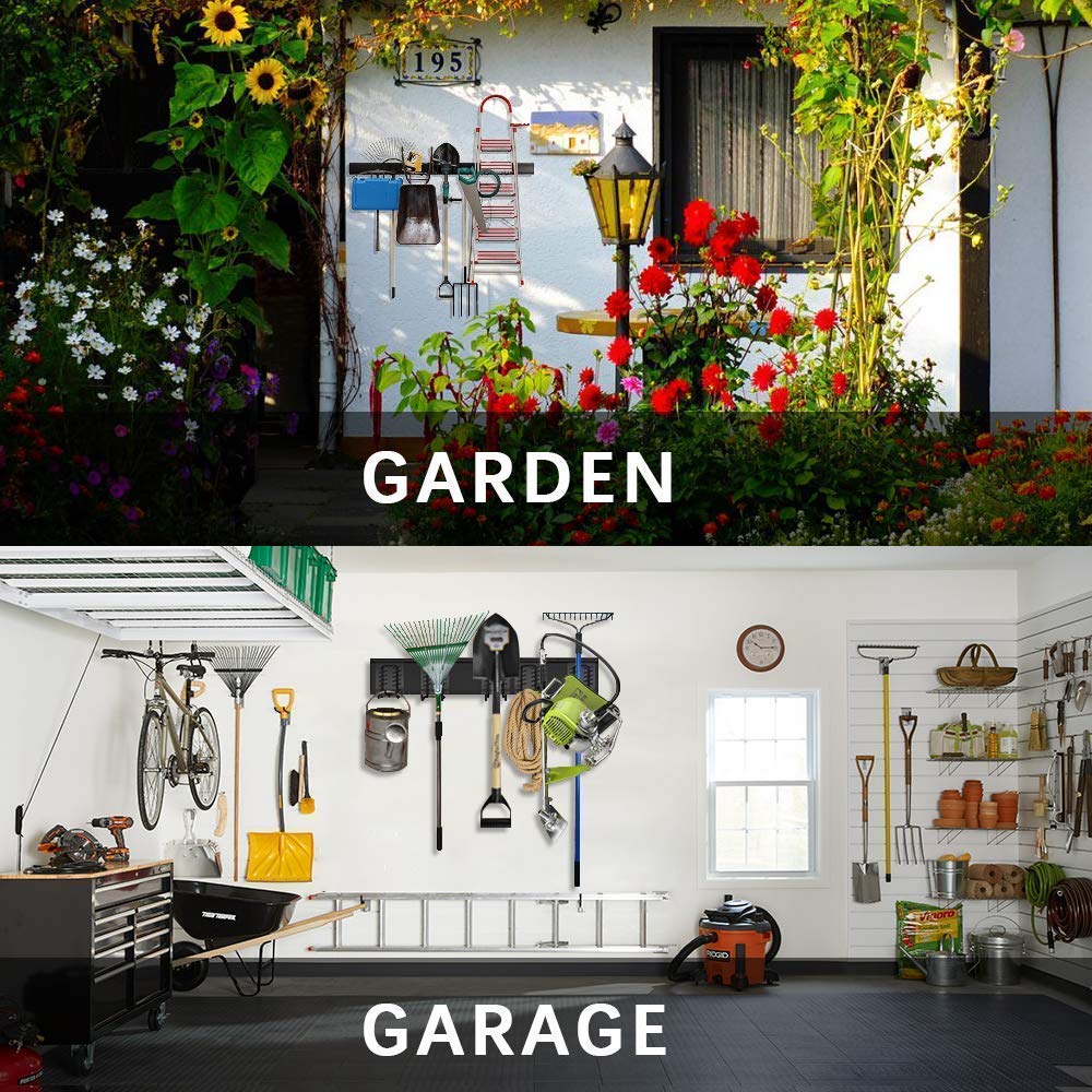 TORACK 11-inch hooks maximize space for tall, bulky items.