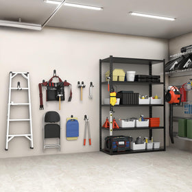 TORACK 15 PCS garage hooks keep brooms and shovels organized and accessible.