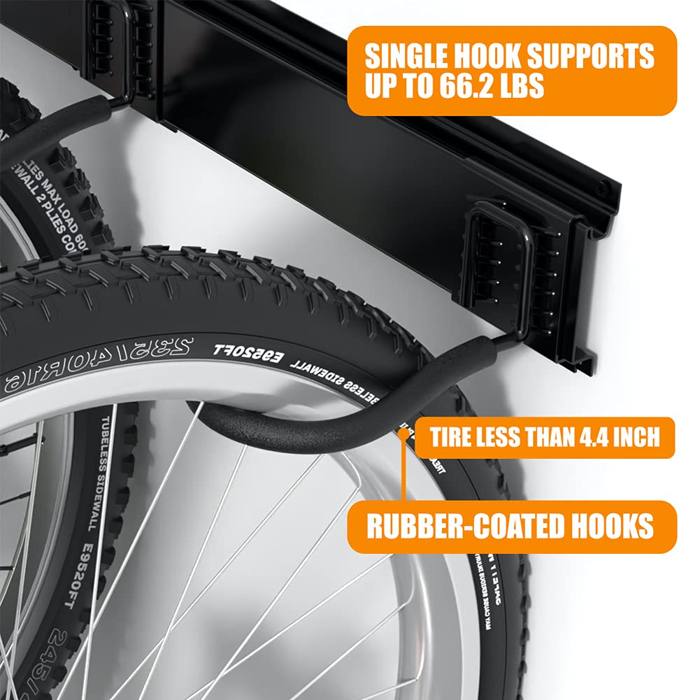 TORACK durable powder-coated rails resist rust and wear for long-term use.