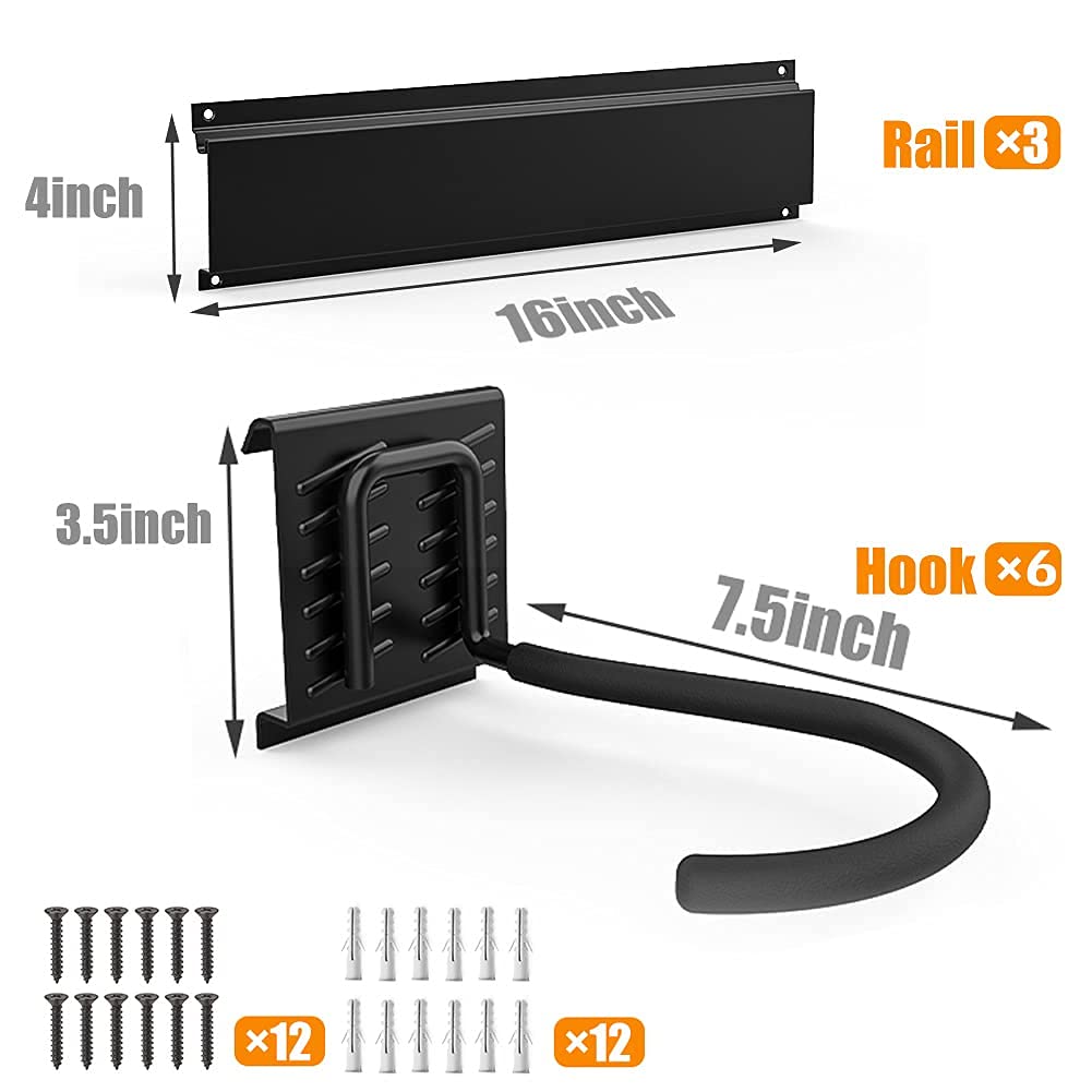 TORACK heavy-gauge steel construction supports up to 400 lbs.