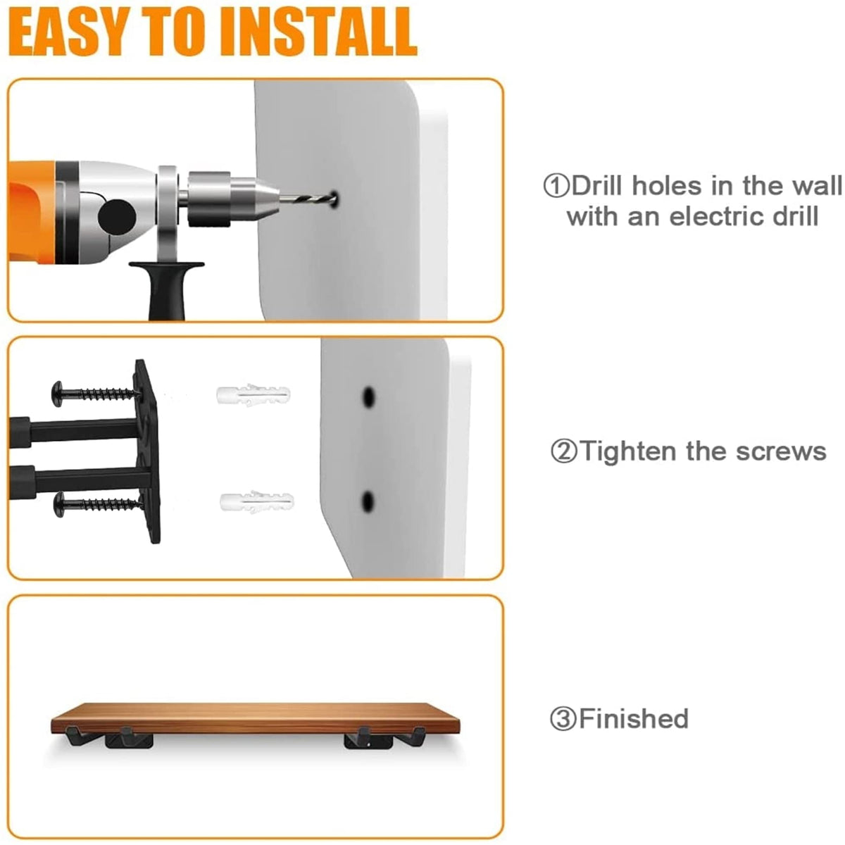 TORACK installation hardware included enables fast, secure mounting.