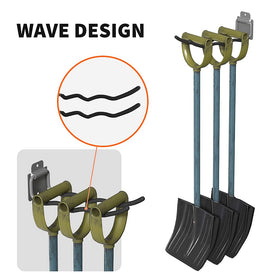 TORACK powder-coated rubber-coated hooks resist rust and scratches while staying grippy.