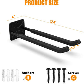 TORACK rubber-coated hooks prevent scratches on delicate surfaces.