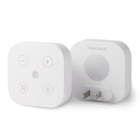 TORANKOS bedroom night light with warm-to-cold color options for customizable ambiance.