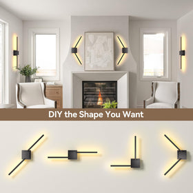 Torchlet dimmable LED wall light offering 3000K to 6500K for mood scenes.