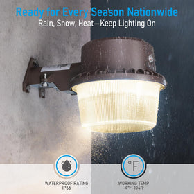 TORCHSTAR light supports 110-277V input for versatile residential and commercial wiring.
