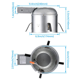 TorchSTAR 20W-compatible 6-inch LED downlights enable flexible upgrades