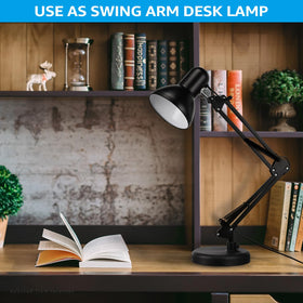 Torchstar architect gooseneck desk lamp adjusting for precise light