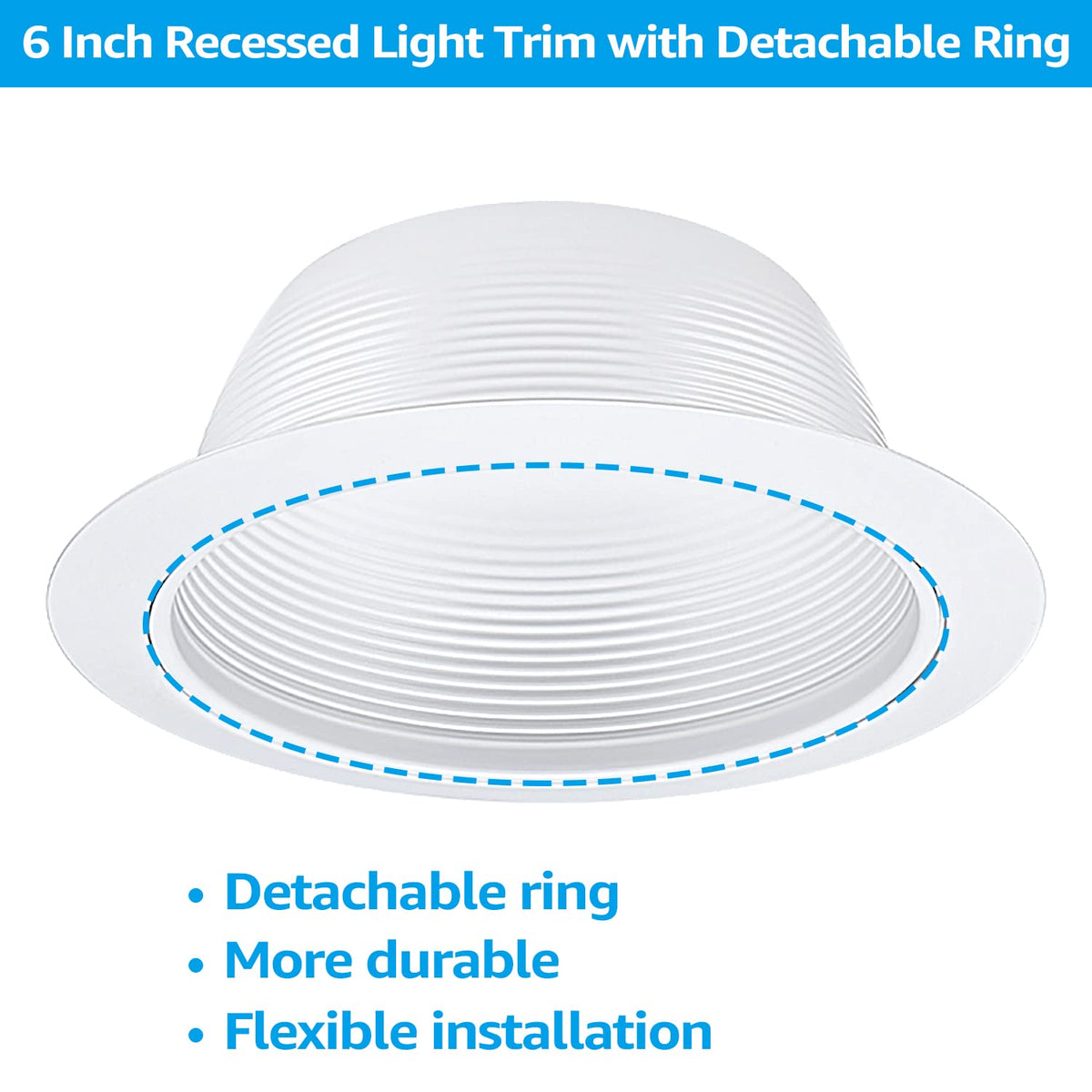 Torchstar recessed trim dimensions help verify fit before purchase
