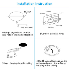 TorchSTAR durable metal construction recessed housing supports long-lasting use