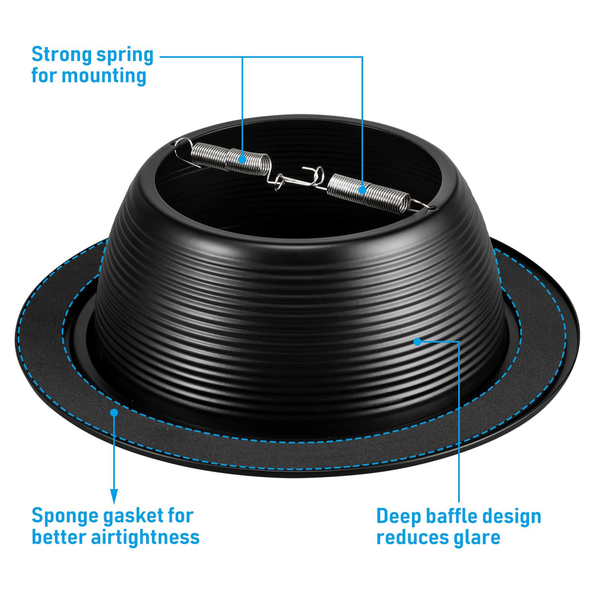 TORCHSTAR full-metal construction emphasizes durability and rust resistance over time.
