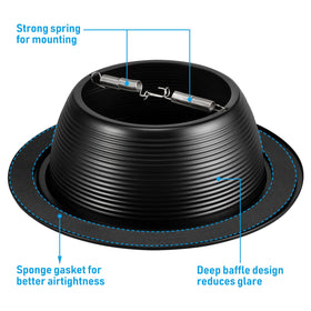 TORCHSTAR full-metal construction emphasizes durability and rust resistance over time.