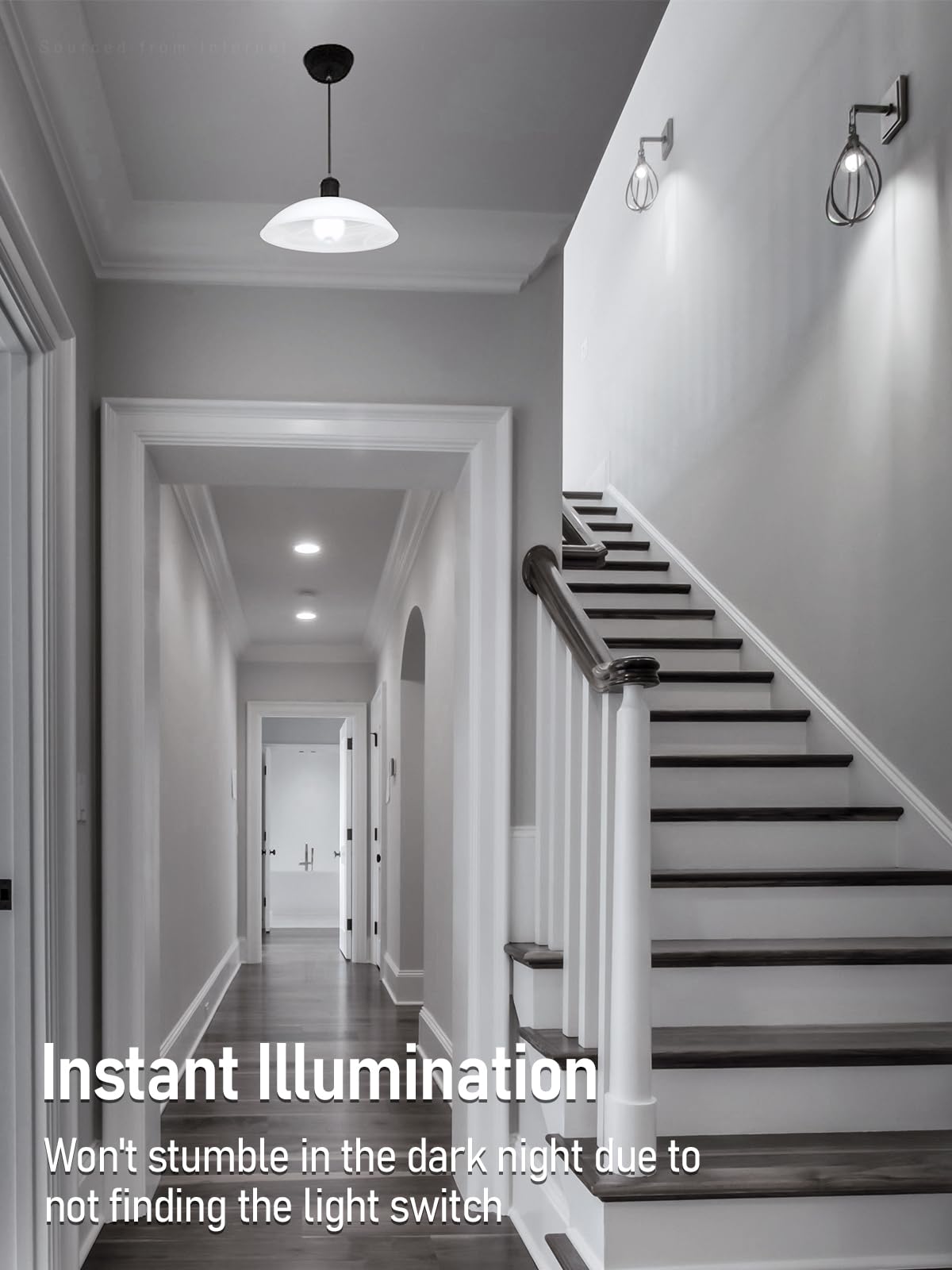 TORCHSTAR motion sensor bulb closet application improves safety and access