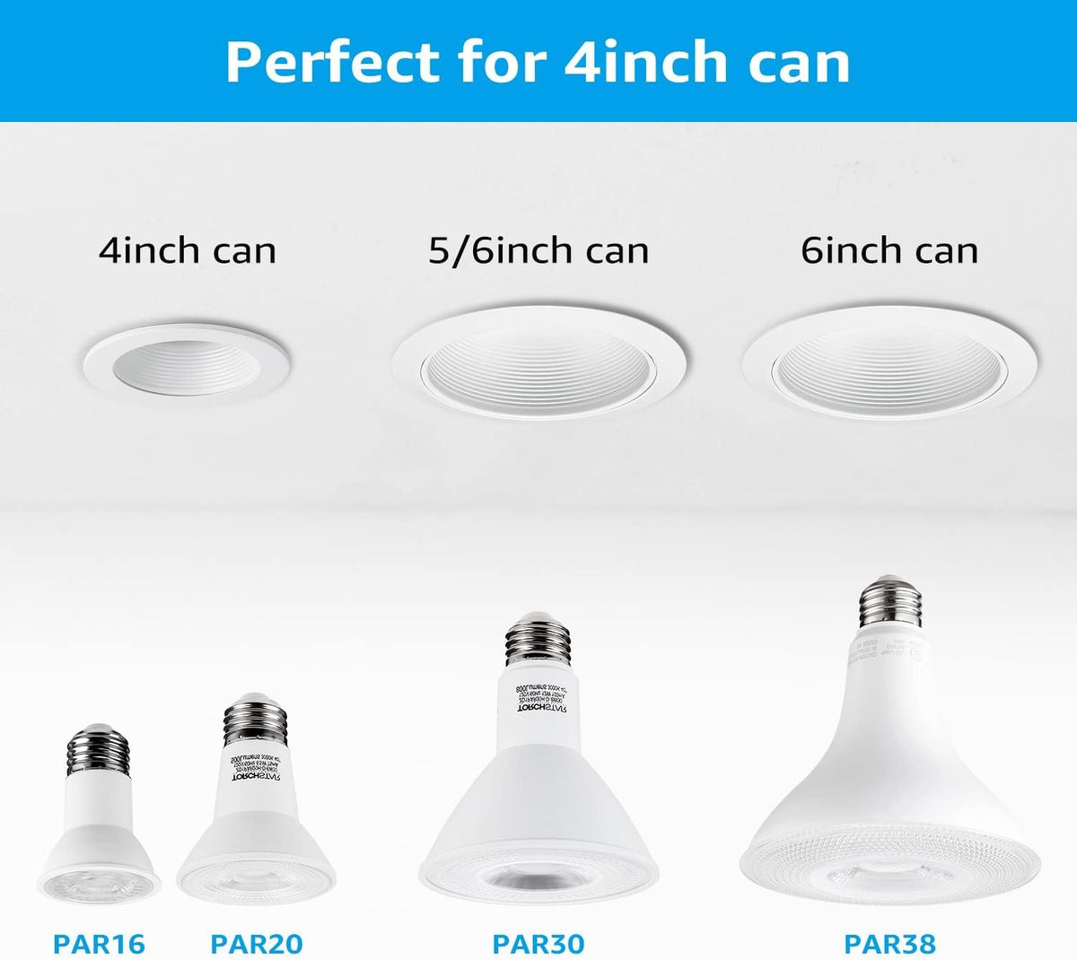 TORCHSTAR PAR16 LED bulb delivers 500 lumens of bright, energy-efficient light.