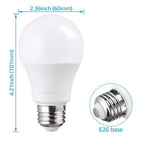Torchstar shatter-resistant bulb accentuates durable design for garage use.