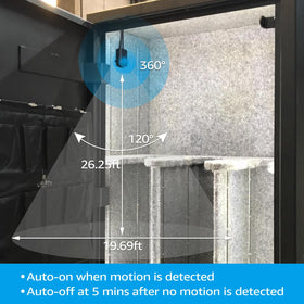 TORCHSTAR UL-listed power adapter ensures safe, reliable operation.