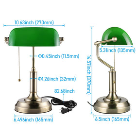 TORCHSTAR vintage office study lamp creates a timeless home workspace