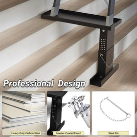 Powder-coated steel frame highlighting durability and corrosion resistance