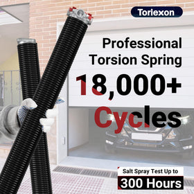 Toriexon installation kit included with springs for safe setup