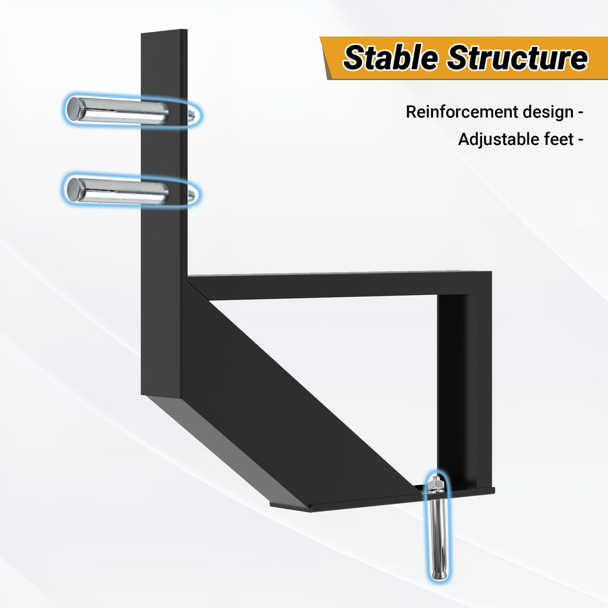 Toriexon stair riser bolts ensure firm attachment and long-lasting mounting.