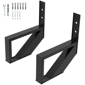 Toriexon steel stair riser 2-pack with two sturdy frames for durable outdoor steps.