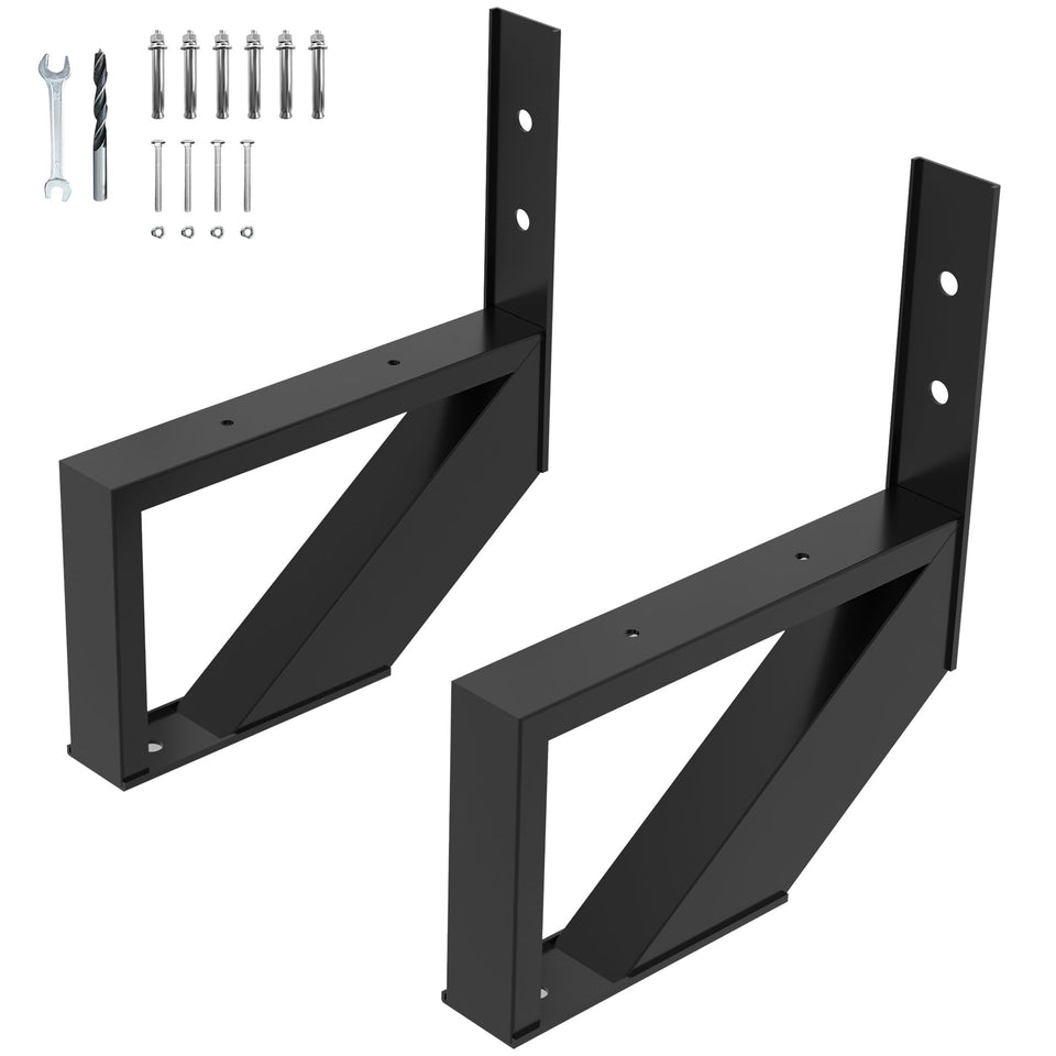 Toriexon steel stair riser 2-pack with two sturdy frames for durable outdoor steps.