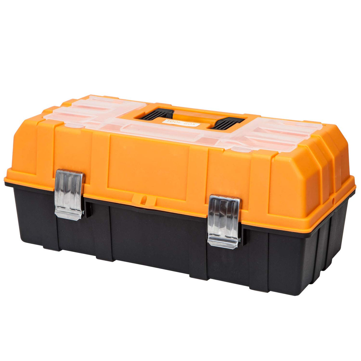 Torin 17-inch tool box in workspace fits home or office storage needs