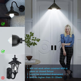 Torkase indoor-outdoor security lighting for porches, stairs, and walkways