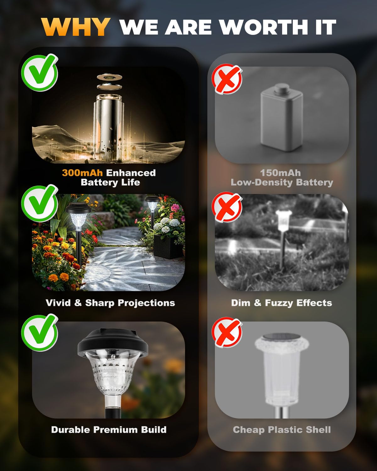 Torlaist weatherproof PP pole withstands rain and frost for year-round use