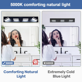 Torondo acrylic matte white shade delivers soft, glare-free illumination with even distribution.