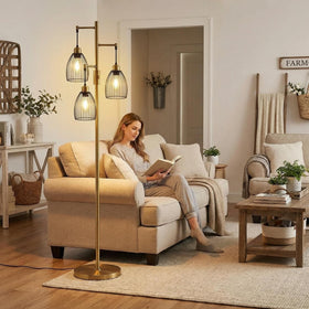 Torondo dimmable floor lamp stepless dimming lets you tailor brightness to any scene.