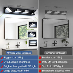 Torondo over-mirror install for quick setup above your mirror in minutes.