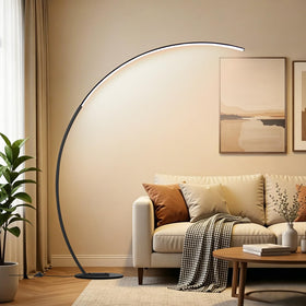 Torondo metal-base lamp features a sturdy, stable foundation.