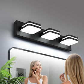Torondo vanity light with 360° swivel for versatile lighting above mirror