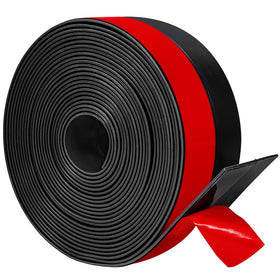 TORRAMI silicone door sweep under a door blocking drafts and conserving energy